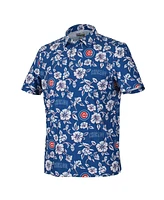 Reyn Spooner Men's Blue Chicago Cubs Pua Performance Polo Shirt