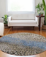 Addison Chantille Machine Washable ACN1369 8'x8' Round Area Rug