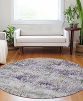 Addison Chantille Machine Washable ACN1379 8'x8' Round Area Rug