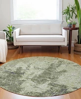 Addison Chantille Machine Washable ACN1389 8'x8' Round Area Rug