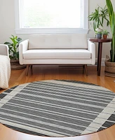 Addison Chantille Machine Washable ACN1399 8'x8' Round Area Rug