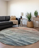 Addison Chantille Machine Washable ACN1618 8'x8' Round Area Rug