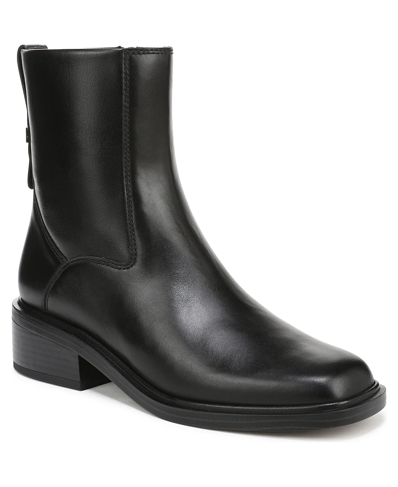 Franco Sarto Women's Gracely Block Heel Zip Short Boots