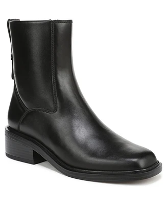 Franco Sarto Women's Gracely Block Heel Zip Short Boots