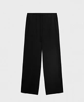 Mango Women's Bow Straight Pants