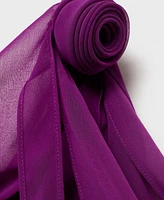 Mango Women's Flower Detail Draped Dress