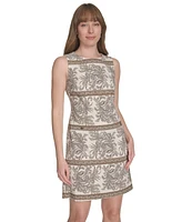 Tommy Hilfiger Women's Printed Sheath Dress