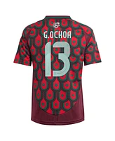 Adidas Big Boys and Girls Guillermo Ochoa Burgundy Mexico National Team 2024 Home Replica Player Jersey
