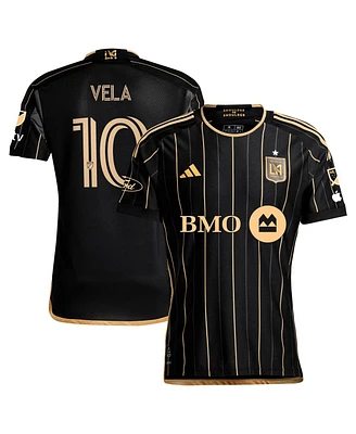 Adidas Men's Carlos Vela Black Lafc 2024 Primary Authentic Player Jersey