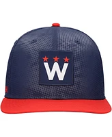 Fanatics Men's Navy Washington Capitals Authentic Pro Rink Snapback Hat