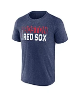Fanatics Men's Heather Navy Boston Red Sox Fundamentals Shoot for the Sky T-Shirt