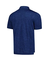 Fanatics Men's Royal Edmonton Oilers Authentic Pro Jacquard Polo Shirt