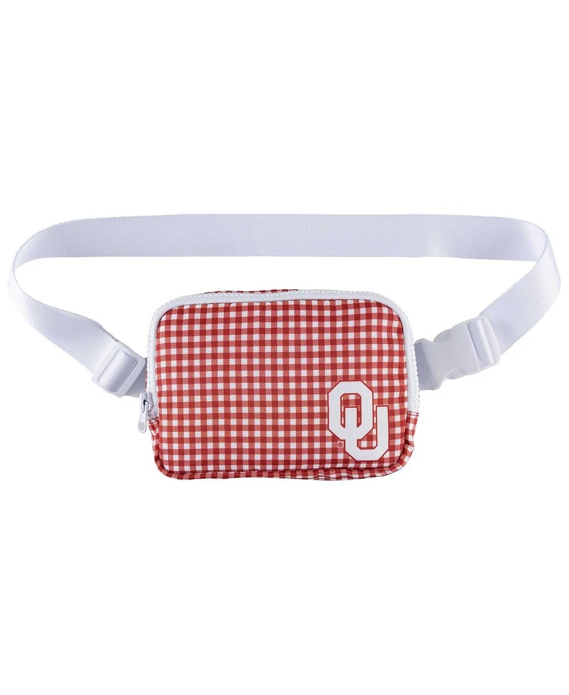 ZooZatz Oklahoma Sooners Gingham Fanny Pack