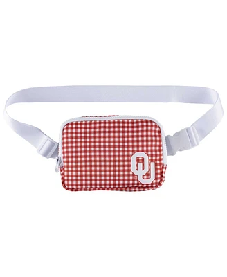ZooZatz Oklahoma Sooners Gingham Fanny Pack