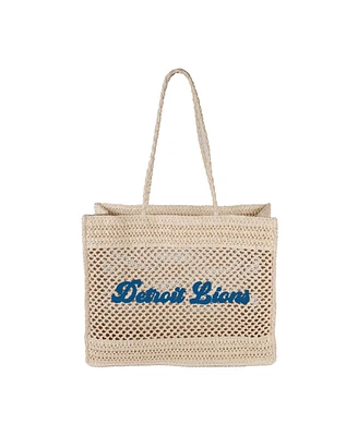 Logo Brands Detroit Lions Coastal Tote Bag