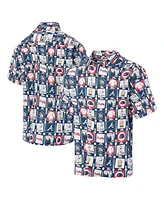 Reyn Spooner Men's Navy Atlanta Braves Champions Scenic Button-Up Shirt