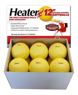 Heater Sports 12 Inch Pitching Machine Softballs