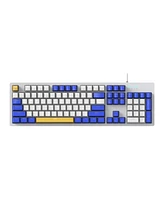 Thunderobot K104 Wired Mechanical Keyboard, Full-Size 104-Key Layout, Perfect for Work and Gaming Hot-Swappable Sockets, Customizable Rgb Backlighting