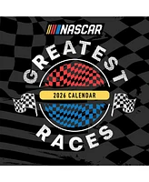 Tf Publishing Paper Goods 2026 Nascar Best Races Wall Calendar