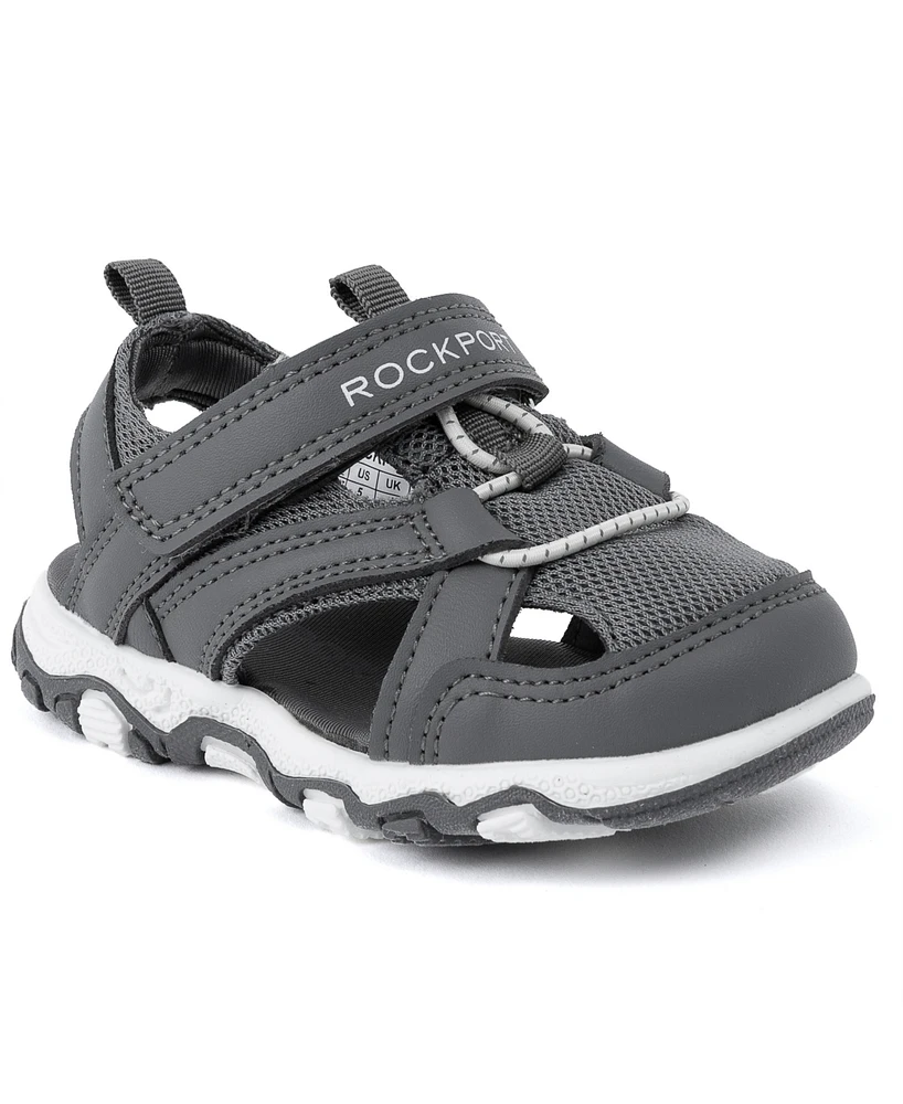 Rockport Little and Big Boys Rowan Closed Toe Sandals