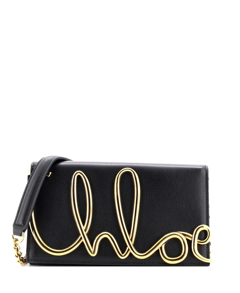 Pre-Owned Chloe Iconic Crossbody Bag Leather