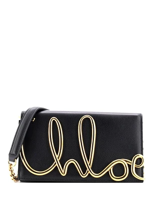 Pre-Owned Chloe Iconic Crossbody Bag Leather