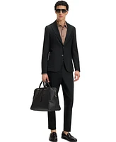 Boss by Hugo Men's Stretch Fabric Tapered-Fit Pants
