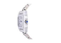 Peugeot Womens 20x22mm Silver-Tone Panther Link Bracelet Watch