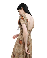 Nocturne Women's Patterned Maxi Dress