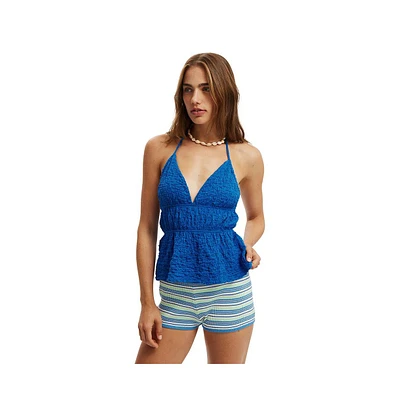 Cotton On Women's Heidi Tie Front Halter