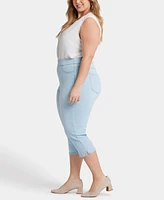 Nydj Plus Dakota Crop Pull-On Jeans