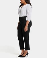 Nydj Plus Bailey Relaxed Ankle Pull On Jeans