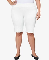 Ruby Rd. Plus Size Pull On Tech Bermuda Shorts