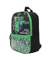 Bioworld Minecraft Backpack, 5 Piece Set