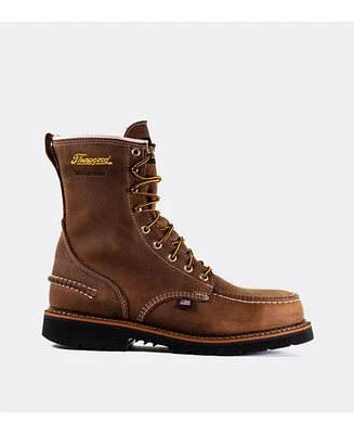 Thorogood Men's 1957 Series Waterproof Safety Toe 8" Moc Work Boots for Men