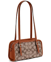 Coach Crystals Swing Zip 20 Shoulder Bag