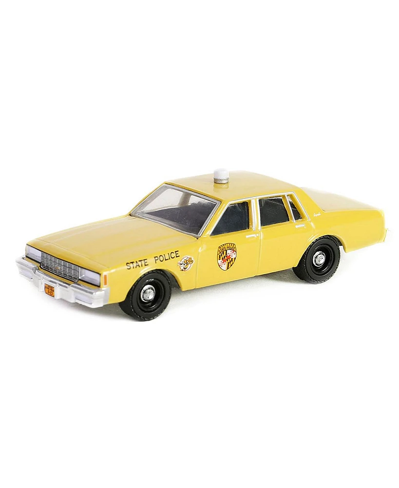 1/64 1983 Chevrolet Impala, Maryland Sate Police, Hot Pursuit Series