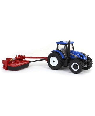 Ertl 1/64 New Holland T6.175 Mfd with H7230 Mower Conditioner