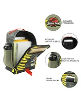 Jurassic Park Logo 16” Tan & Camo Backpack