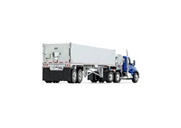 1/50 Kenworth T880, Blue, With East Genesis End Dump Trailer By First Gear