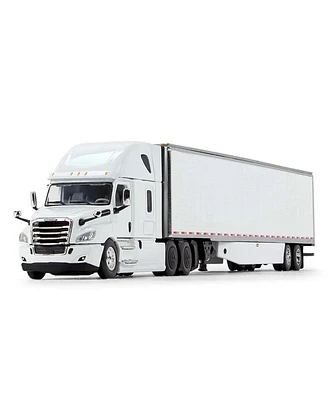 First Gear Dcp 1/64 Freightliner 2018 Cascadia Sleeper w/ 53' Utility Trailer & Thermo King Reefer