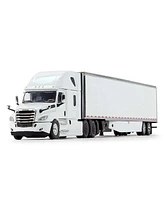 First Gear Dcp 1/64 Freightliner 2018 Cascadia Sleeper w/ 53' Utility Trailer & Thermo King Reefer