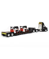 Ertl 1/64 Peterbilt 579 w/ Lowboy & 2 Bobcat S76 Skid-Steer Loaders, 2022 Ntt'Nc Show