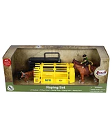 Big Country Toys 1/20 Scale Steer Roper Set