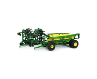 Ertl 1/64 John Deere Air Seeder Set with 1870 Air Drill & C850 Air Cart