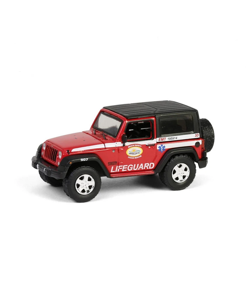 1/64 2011 Jeep Wrangler Volusia, Fl Beach Safety Ocean Rescue Lifeguard First Responders