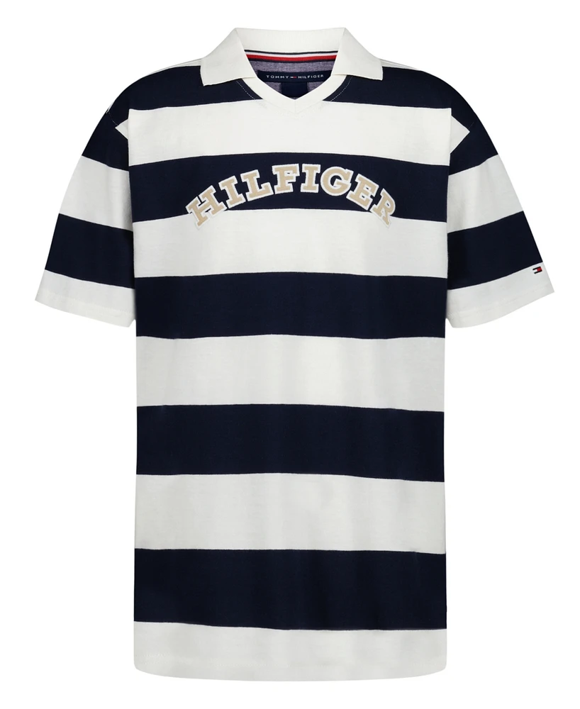 Tommy Hilfiger Little and Toddler Boys Arch Logo Polo Shirt