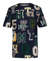 Tommy Hilfiger Little and Toddler Boys Collegiate Spots Short Sleeve T-Shirt