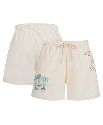 Freeze Max Women's Cream Lilo and Stitch Fleece Club Shorts