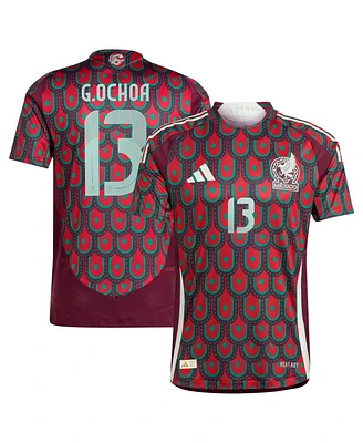 Adidas Men's Guillermo Ochoa Burgundy Mexico National Team 2024 Home Authentic Player Jersey